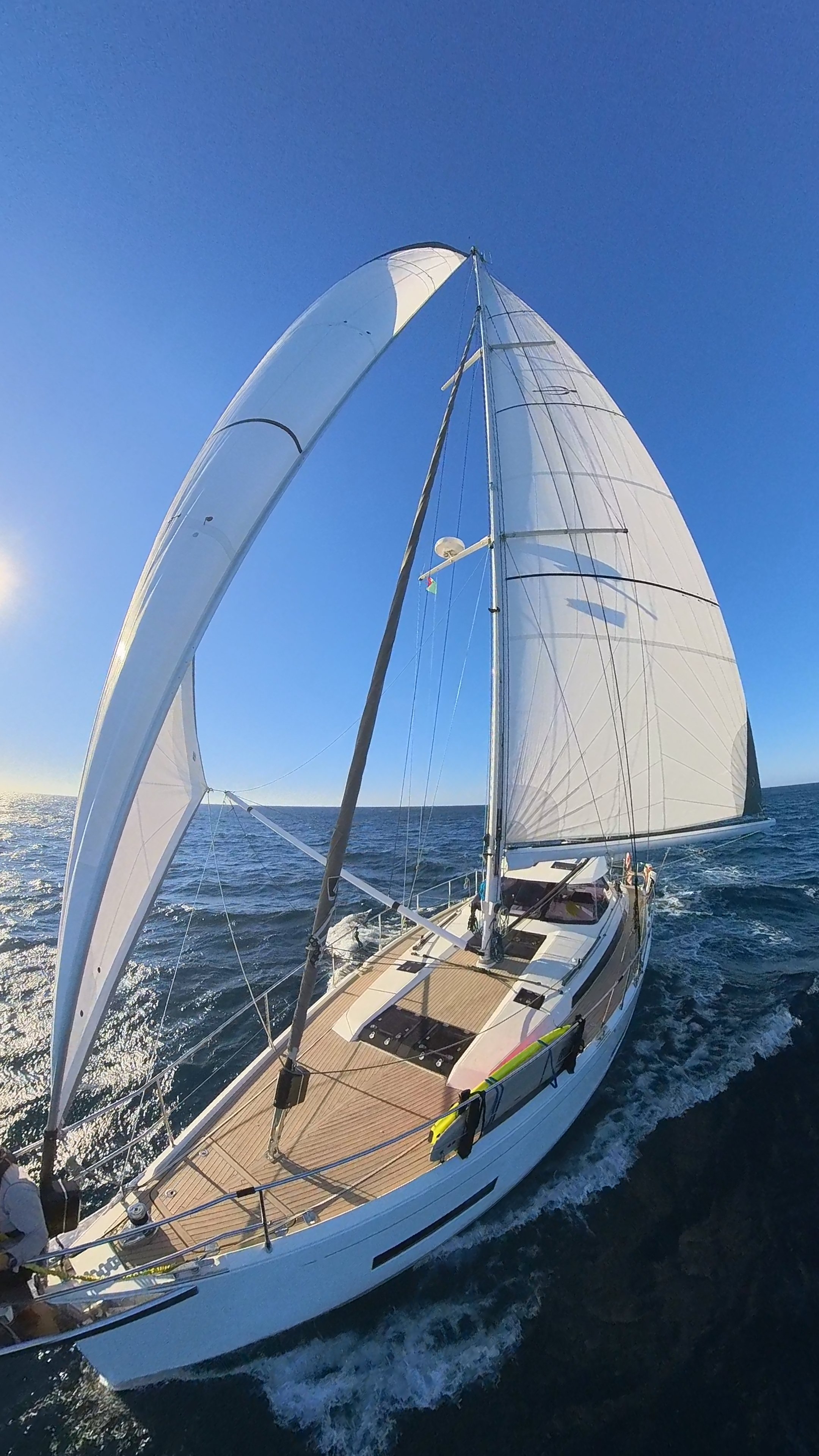 Amel 50 undersail